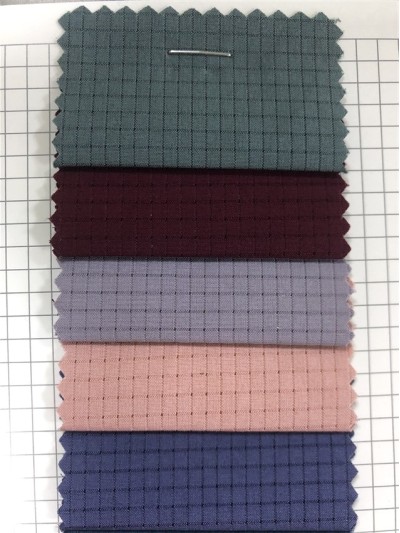 GZ-YL LY19774#  透氣格  成份：97%P 3%SP  規格：150cm  克重：130g  超薄運動布 細節-1